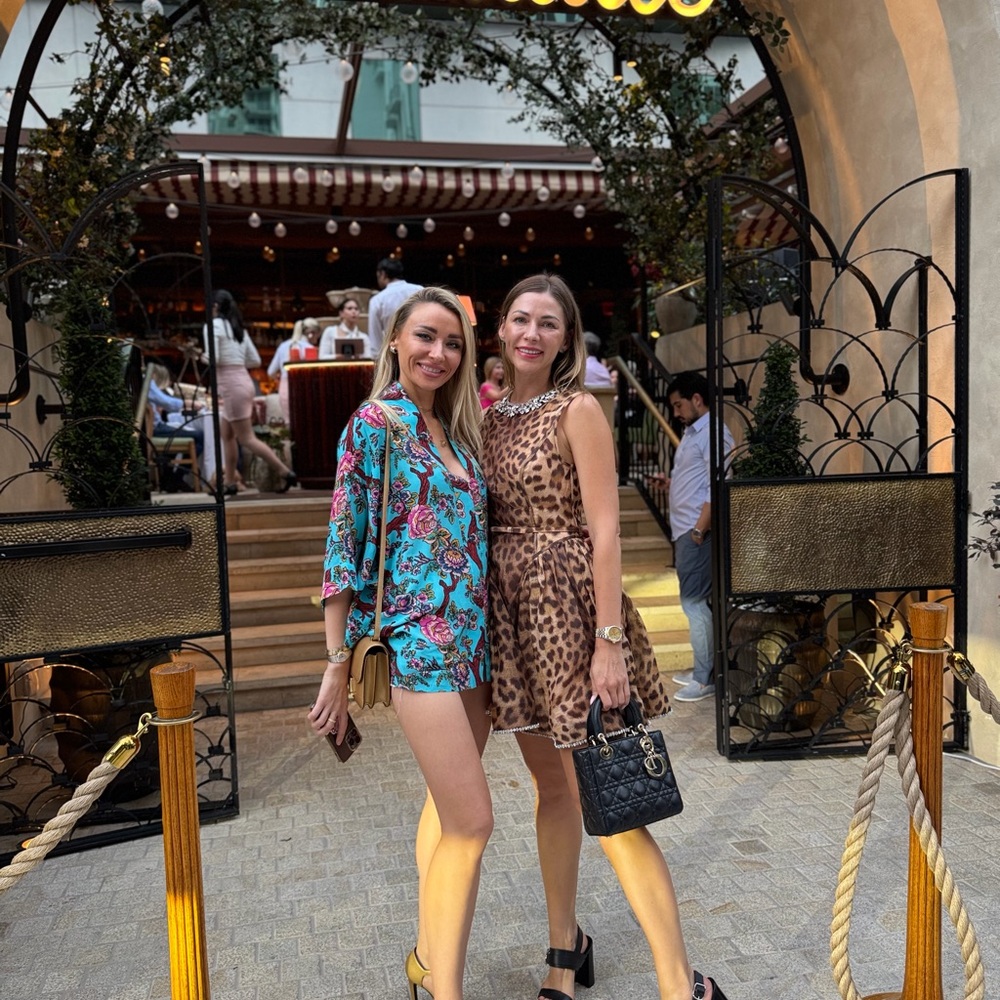 Zimmermann Brown Leopard Print Mini Dress - Picture 6 of 14